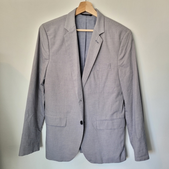 Banana republic men's striped light jacket - Picture 1 of 4